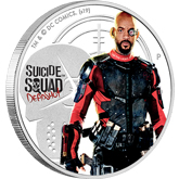 2019 Suicide Squad: Deadshot - Silver 1 oz. Coin